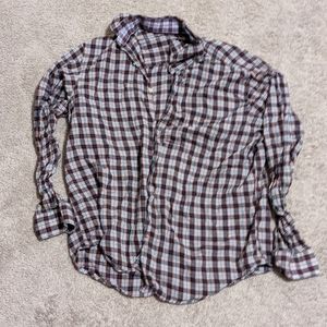 Dioro L 42 in neck long sleeve button down